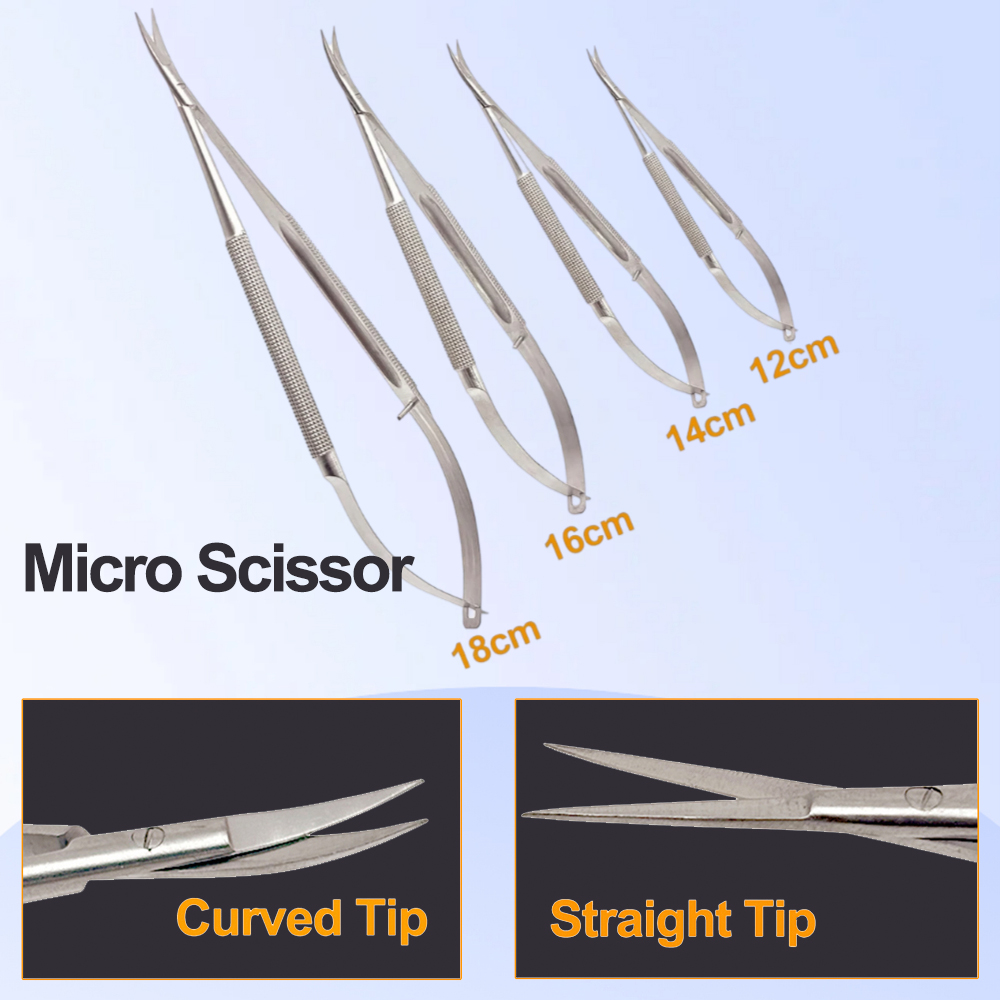 Medical Scissors - ​ مقص ميكرو للأسنان، مقص كاستروفيخو