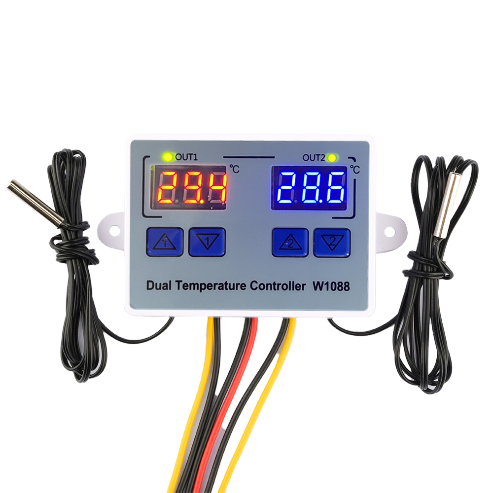 Lab Incubator - W1088 المزدوج LED مستشعر درجة الحرارة