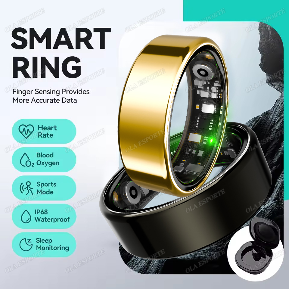 Blood Pressure Monitor - خاتم ذكي جديد لعام 2026 مع