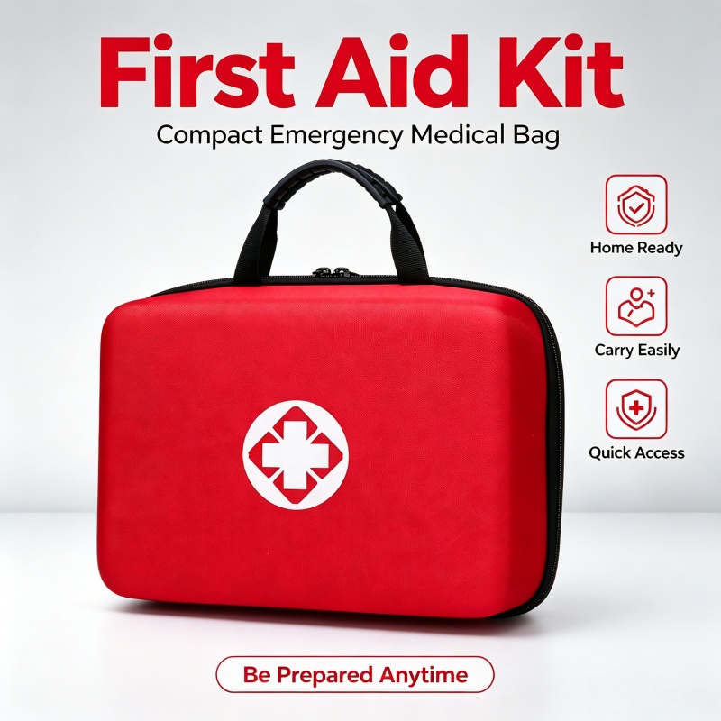 First Aid Kit - حقيبة إسعافات أولية محمولة ذات غلاف