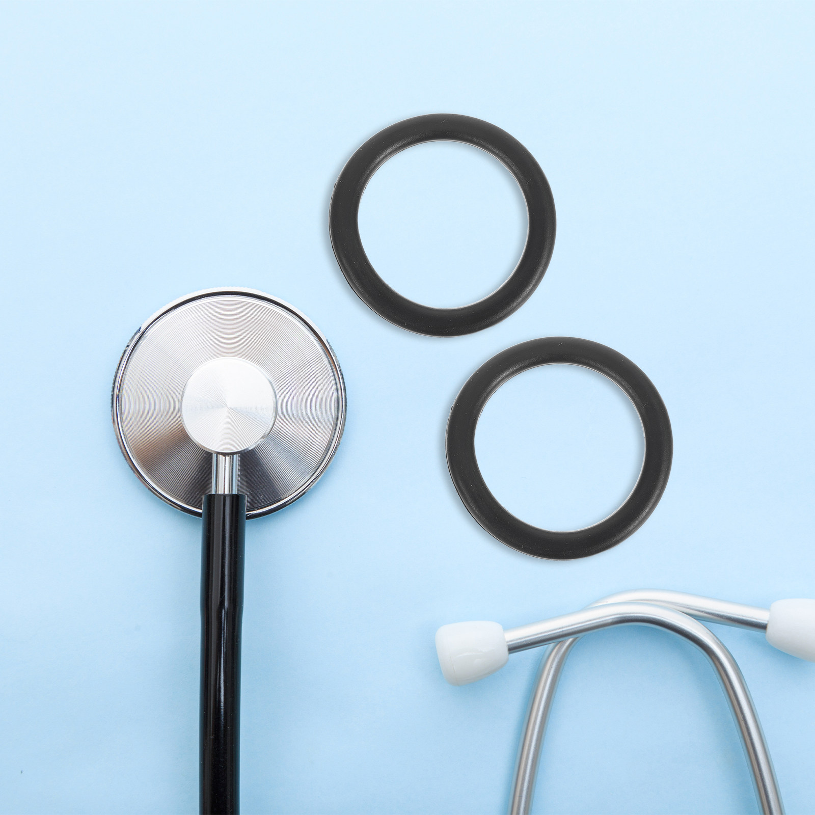 10 قطع، حلقة تثبيت غشاء السماع - مراجعة Stethoscope وسعره