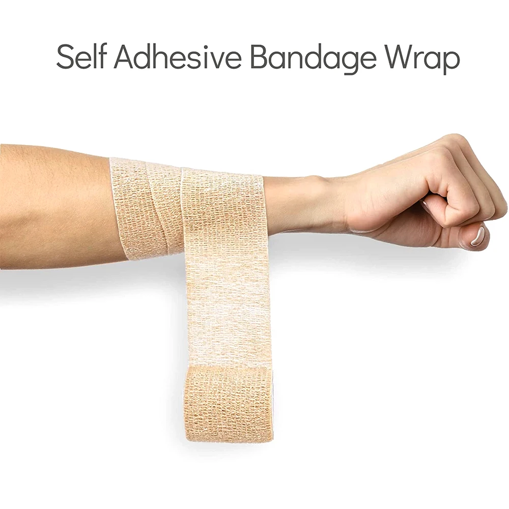 شريط رياضي ذاتي اللصق ، عصا لف - مراجعة Medical Tape وسعره