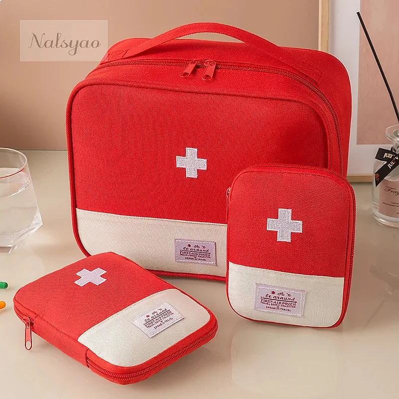 3 قطع/مجموعة: حقيبة تخزين طبية - مراجعة First Aid Kit وسعره