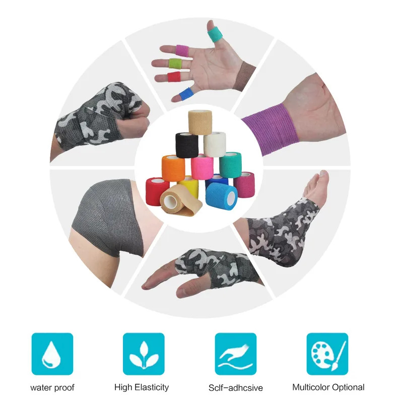 1/6/20 قطعة الشاش الأبيض ضمادة - مراجعة Medical Tape وسعره