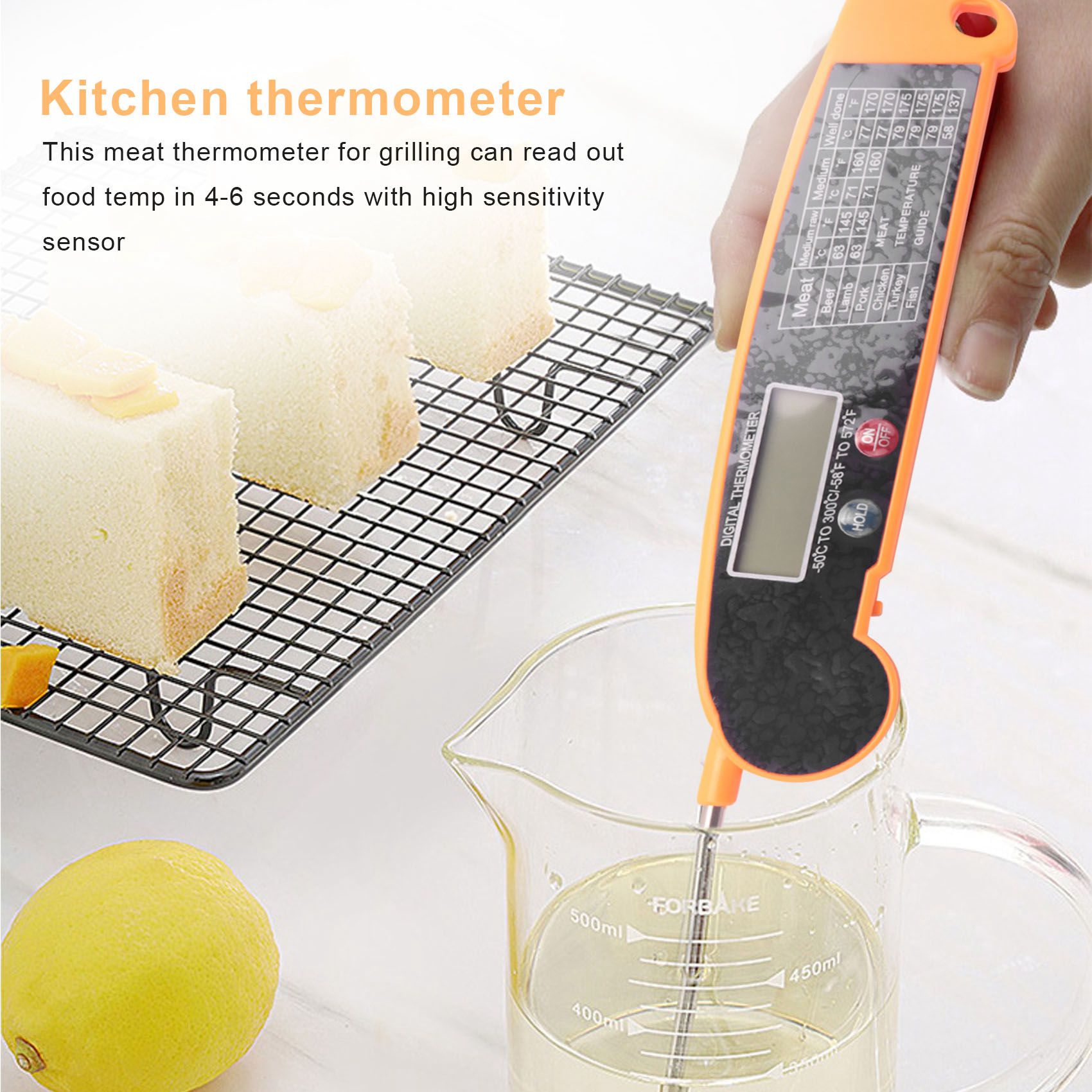 ميزان حرارة رقمي للحوم مع مسبا - مراجعة Thermometer Digital وسعره