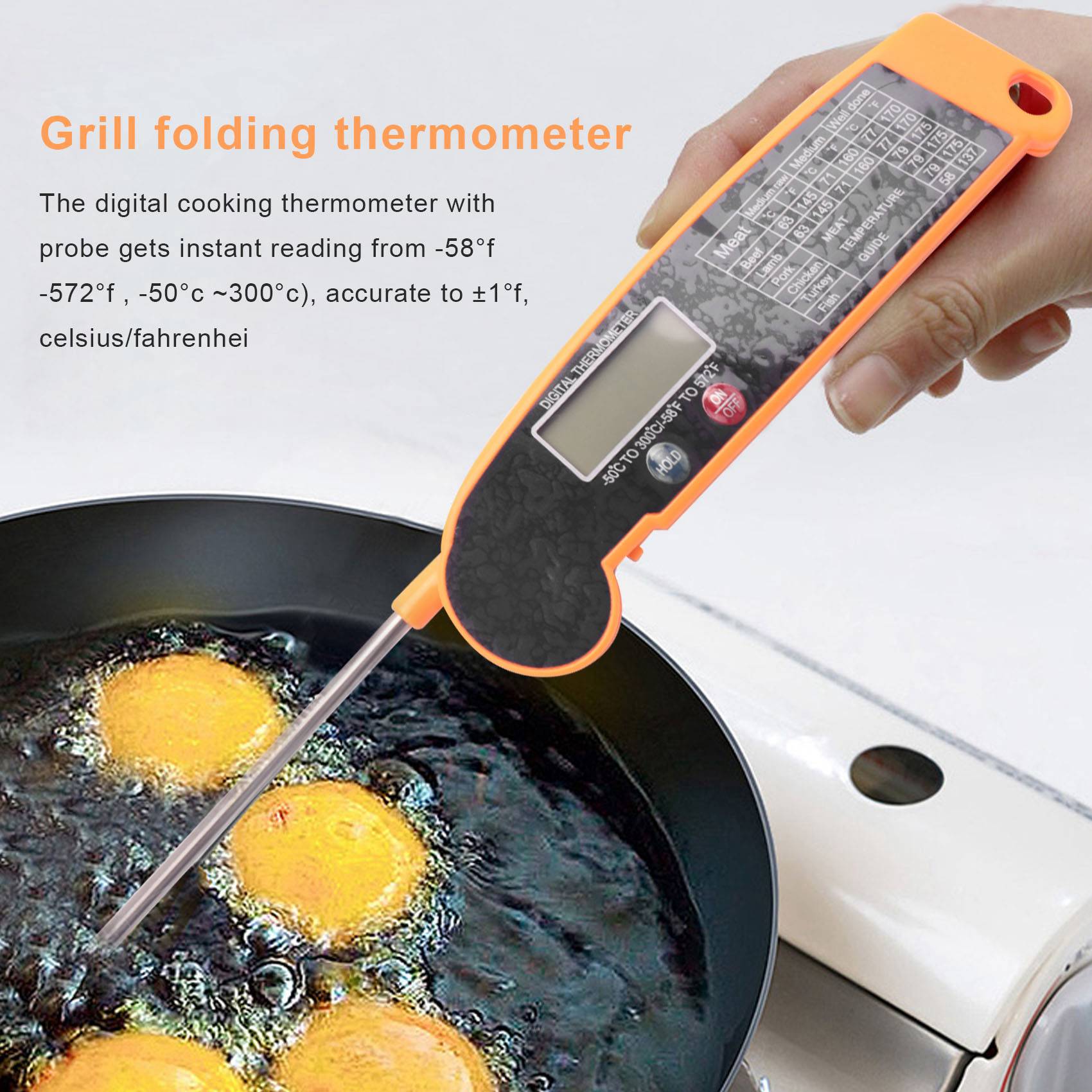 ميزان حرارة رقمي للحوم مع مسبا - مراجعة Thermometer Digital وسعره